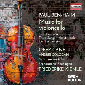 Cover van Canetti, Ofer – Paul Ben-Haim: Music For Violoncello