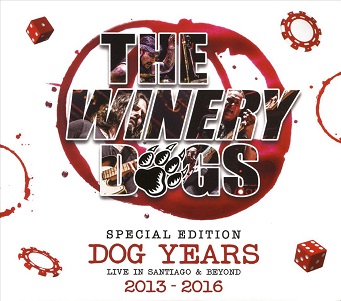 Cover van Winery Dogs – Dog Years Live In Santiago & B