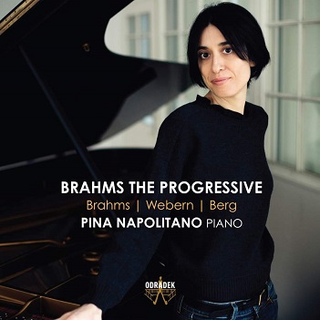 Cover van Napolitano, Pina – Brahms the Progressive