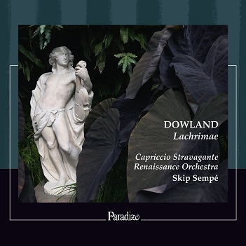 Cover van Capriccio Stravagante Renaissance Orchestra – Dowland: Lachrimae