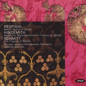 Cover van Respighi – Belkis Queen of Sheba/Symphonic Me