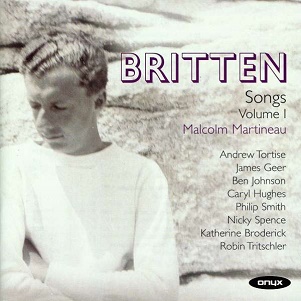 Cover van Britten, B. – Songs Vol.1