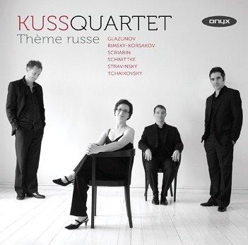 Cover van Kuss Quartet – Theme Russe