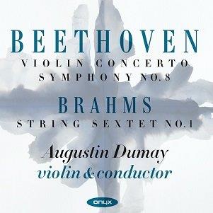 Cover van Zinman, David – Violin Concerto/Sym.No.8