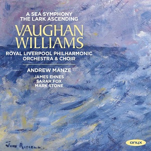 Cover van Slatkin, Leonard – A Sea Symphony/the Lark Ascending