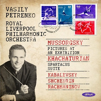 Cover van Petrenko, Vasily – Mussorgsky: Pictures At an Exhibition/Khachaturian: Spa