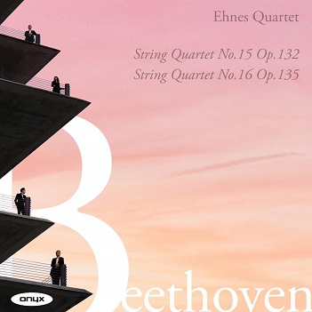 Cover van Ehnes Quartet – Beethoven String Quartet No. 15