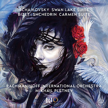 Cover van Pletnev, Mikhail & Rachmaninoff International Orchestra – Swan Lake Suite & Carmen Suite