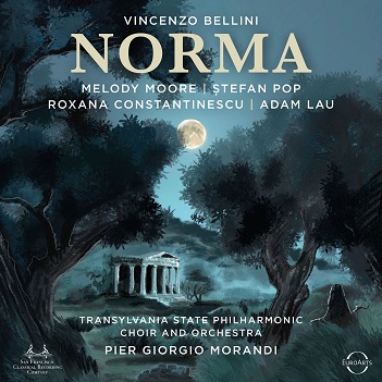 Cover van Morandi, Pier Giorgio & Transylvania State Philharmonic Choir & Transylvania State Philharmonic Orchestra & Stefan Pop – Bellini: Norma
