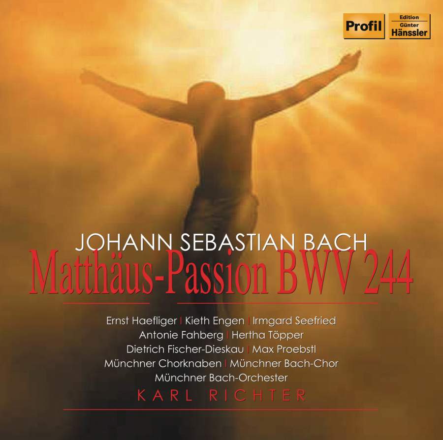 Cover van Gardiner, John Eliot & Monteverdi Choir & English Baroque Soloists – Bach: Matthaus-Passion - Bwv244