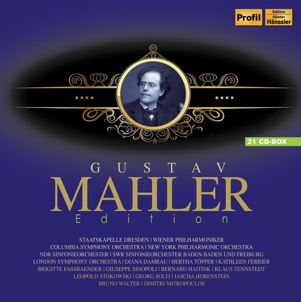 Cover van Royal Concertgebouw Orchestra – Gustav Mahler Edition