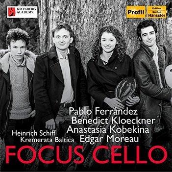 Cover van Kremerata Baltica / a.o. Kobekina – Focus Cello