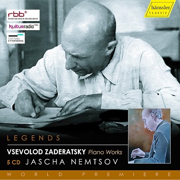 Cover van Zaderatsky, C. – Piano Works
