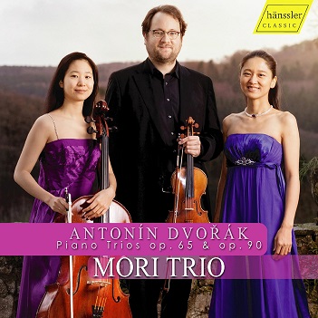 Cover van Mori Trio – Antonin Dvorak: Piano Trios Op. 65 & Op. 90