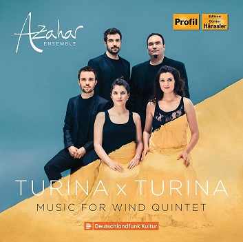 Cover van Azahar Ensemble – Turina X Turina: Music For Wind Quintet