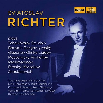 Cover van Richter, Sviatoslav – Sviatoslav Richter Play Russian Composers