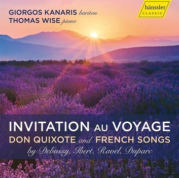 Cover van Kanaris, Giorgos – Invitation Au Voyage - Don Quixote and French Songs