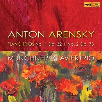 Cover van Trio Carducci – Arensky: Piano Trios