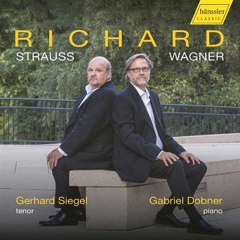 Cover van Siegel, Gerhard – Strauss/Wagner - Lieder