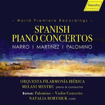 Cover van Mestre, M. – Spanish Piano Concertos