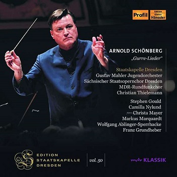 Cover van Thielemann, Christian – Edition Staatskapelle Dresden Vol.50: Gurre-Lieder