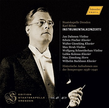 Cover van Dahmen, Jan – Edition Staatskapelle Dresden, Vol. 48 - Instrumentalkonzerte