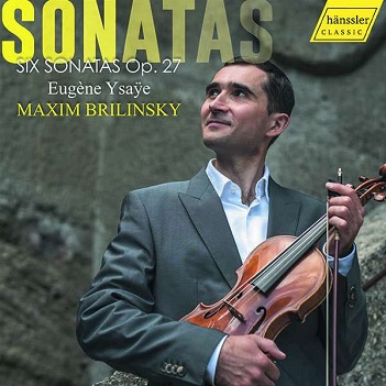 Cover van Brilinsky, Maxim – Eugene Ysaye Sonatas