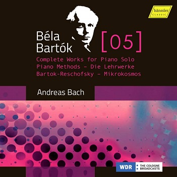 Cover van Piano Methos – Bartok: Complete Works For Piano Solo - Vol. 5