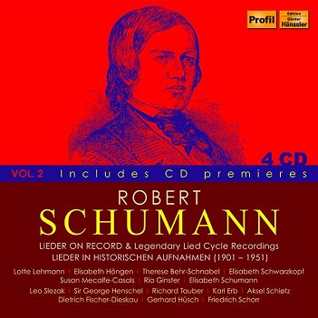 Cover van Fischer-Dieskau, Dietrich – Schumann Lieder