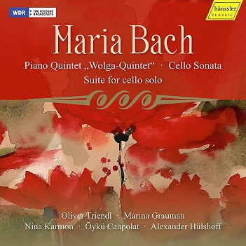 Cover van Triendl – Maria Bach: Wolga-Quintet/Cello Sonata