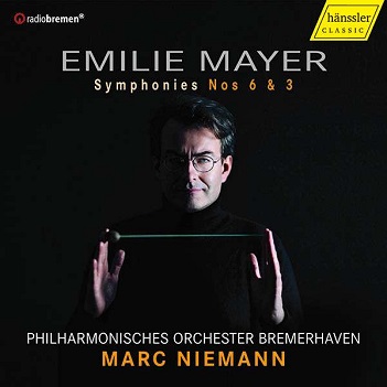 Cover van Philharmonisches Orchester Bremerhaven – Mayer: Music From the Shadows - Symphonies Nos. 6 & 3
