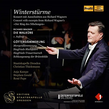 Cover van Kampe, Anja – Wintersturme - Concert With Excerpts From Richard Wagne