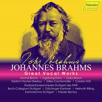 Cover van Brown, Donna – Brahms: Great Vocal Works