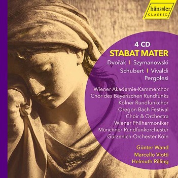 Cover van Wiener Akademie Kammerchor – Dvorak, Penderecki, Schubert, Vivaldi & Pergolese: Stabat Mater