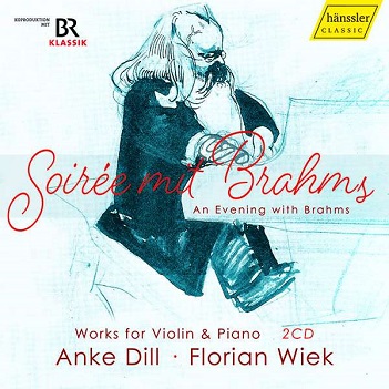Cover van Wiek, Florian – Soiree Mit Brahms - an Evening With Brahms