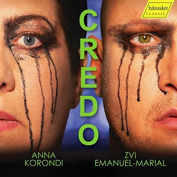 Cover van Korondi, Anna & Zvi Emanuel-Marial – Credo - Duets