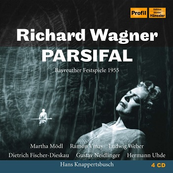 Cover van Modl, Martha – Wagner: Parsifal - Bayreuther Festspiele 1955