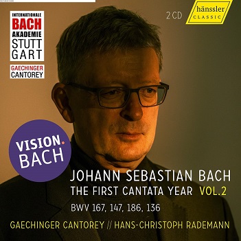 Cover van Gachinger Cantorey – Vision Bach, Vol. 2