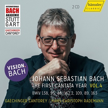 Cover van Gaechinger Cantorey & Hans-Christoph Rademann – Johann Sebastian Bach: the First Cantata Year Vol. 4