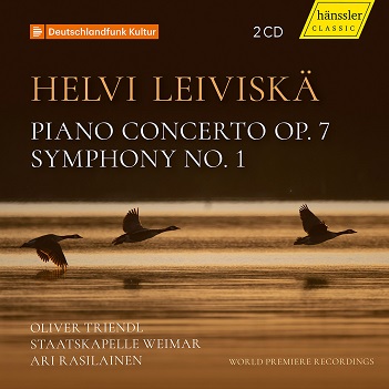 Cover van Triendl, Oliver – Helvi Leiviska: Piano Concerto Op.7/Symphony No.1
