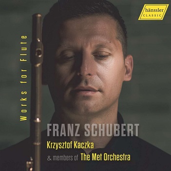 Cover van Kaczka, Krzysztof – Franz Schubert: Works For Flute