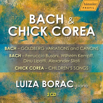 Cover van Borac, Luiza – Bach & Chick Corea
