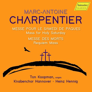 Cover van Koopman, Ton & Knabenchor Hannover & Heinz Hennig – Marc-Antoine Charpentier: Messe Pour Le Samedi De Paques