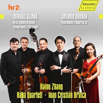 Cover van Haba Quartett – Dvo Ak & Glinka: Grand Sextet E Flat Major Piano Quintet a Major Op. 81