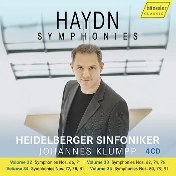Cover van Heidelberger Sinfoniker – Haydn Symphonies - Vol. 32-25