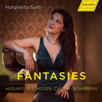 Cover van Santi, Margherita – Beethoven, Chopin & Mozart: Fantasies