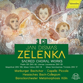Cover van Marburger Bachchor – Jan Dismas Zelenka - Sacred Choral Works