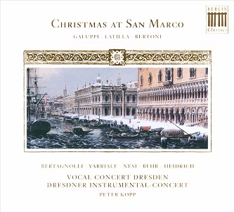 Cover van Vocal Concert Dresden – Christmas At San Marco; Vocal Concert Dresden
