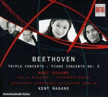 Cover van Zinman, David – Beethoven: 3.Klavierkonzert/Tripelkonzert; Dso/Nag