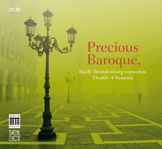 Cover van Enrico Casazza, La Magnifica Comunita – J.S. Bach & Vivaldi: Precious Baroque